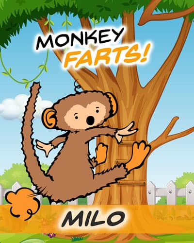 Monkey Farts Bath Paints - monkey farts